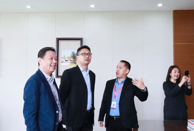 快訊 | 熱烈歡迎吳涇鎮(zhèn)領(lǐng)導(dǎo)蒞臨寶開指導(dǎo)工作！